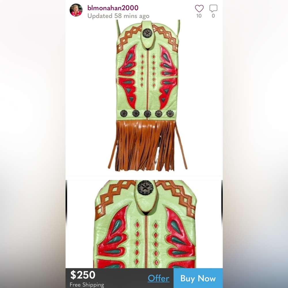 Looking to find…Old Gringo handmade boot bags (Don’t BUY, these are only images)